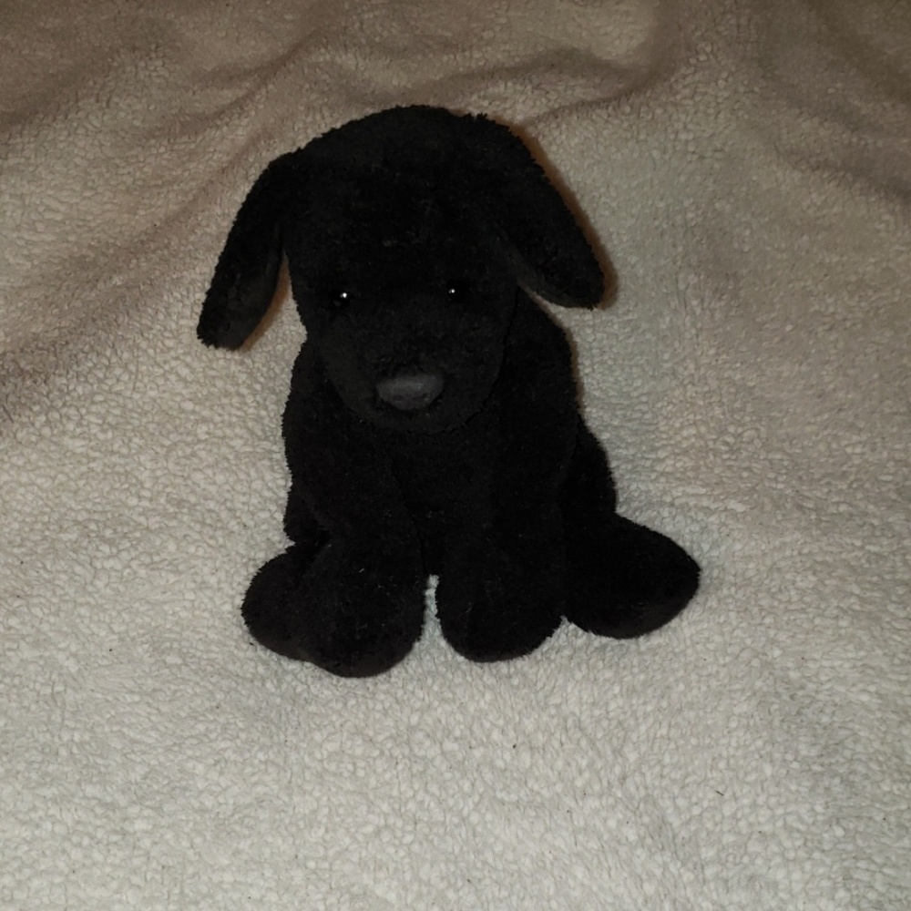 Mary Meyer black lab stuffed animal